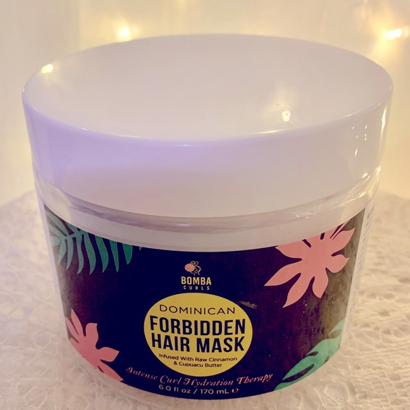 Bomba Curls Forbidden Dominican Hair Mask Intense Curl Hydration 6.0 fl oz NEW - Picture 1 of 7